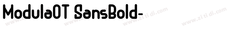 ModulaOT SansBold字体转换 ModulaOT SansBold字体转换